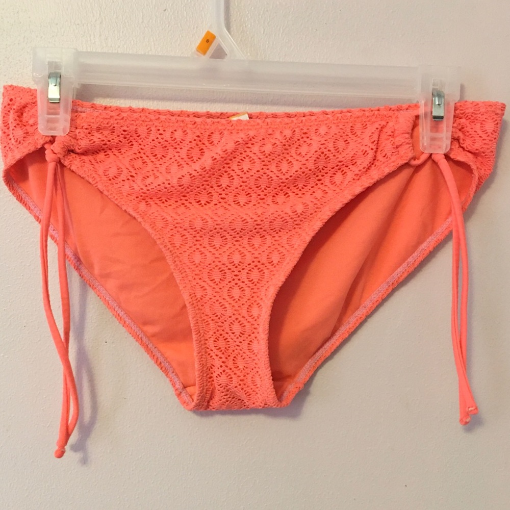 Pink Bottom Bikini With Matching Cover Up